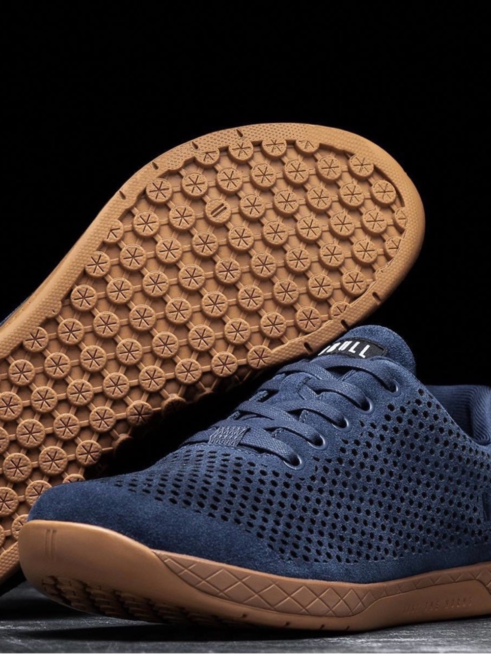 NWT LIMITED EDITION NOBULL Navy Suede Trainer